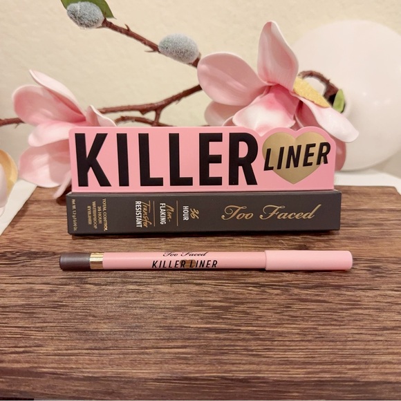 Too Faced Other - Too Faced Killer Liner 36 Hour Waterproof Gel Eyeliner Pencil Killer Storm NIB